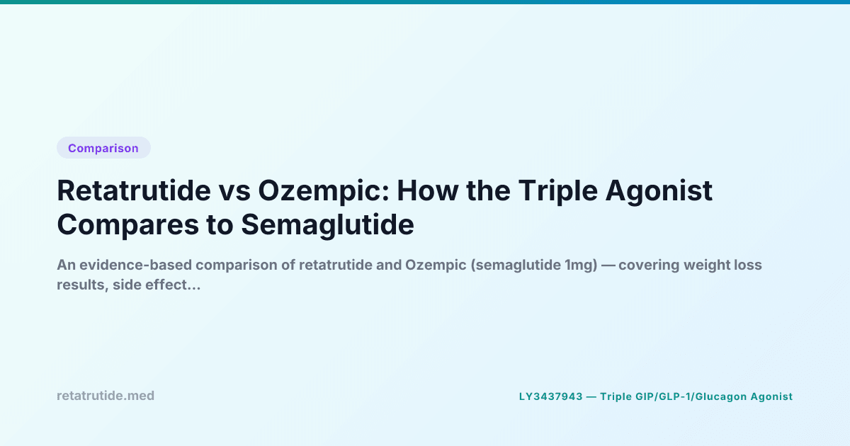 Fresh Look at Retatrutide Vs Ozempic How The Triple Agonist Compares To Semaglutide